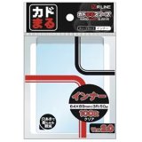 カドまるスリーブ インナークリア 100枚 (64*89)【サプライ】{-}