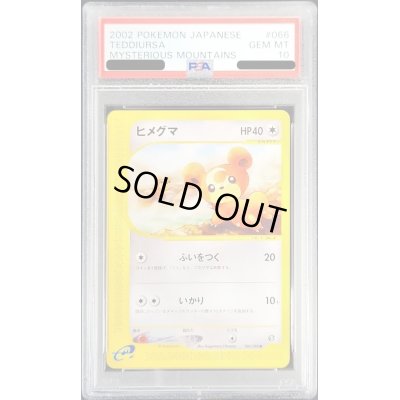 画像1: 〔PSA10鑑定済〕ヒメグマ(カードe)【-】{066/088}