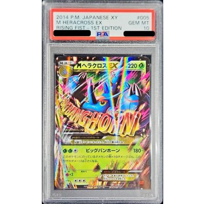 画像1: 〔※状態難/PSA10鑑定済〕MヘラクロスEX【RR】{005/096}