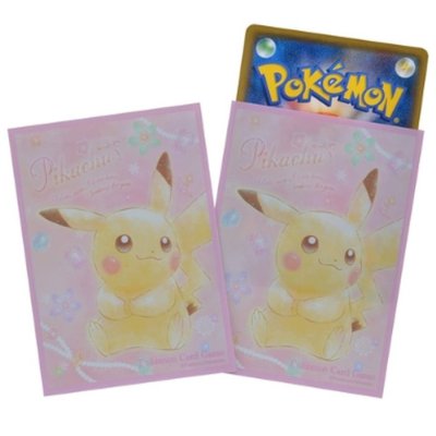 画像1: デッキシールド『ピカチュウ ジュエル』64枚入り【サプライ】{-}
