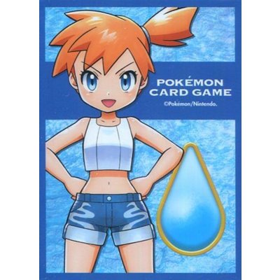 デッキシールド『ハナダシティジムのカスミ(トレーナーバトルデッキ)※』64枚入り【サプライ】{-}