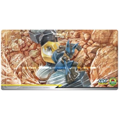 プレイマット『ルカリオ＆メルメタルGX』【サプライ】{-}