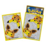 デッキシールド『FAN OF PIKACHU＆EIEVUI』64枚入り【サプライ】{-}