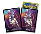 〔状態A-〕デッキシールド『ロケット団(ムサシ&コジロウ)』64枚入り【サプライ】{-}