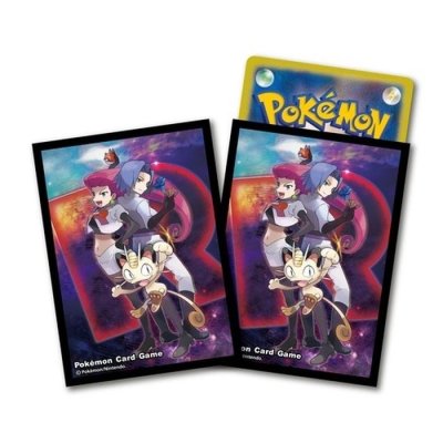 デッキシールド『ロケット団(ムサシ&コジロウ)』64枚入り【サプライ】{-}