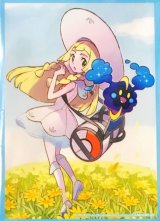 デッキシールド『リーリエ＆コスモッグ(スペシャルBOX)』64枚入り【サプライ】{-}