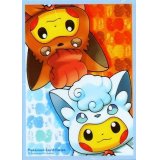 デッキシールド『アローラロコン＆ロコンポンチョのピカチュウ(スペシャルBOX)』64枚入り【サプライ】{-}