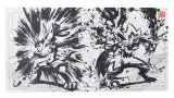 プレイマット『墨絵列伝ルカリオ＆ゼラオラ』【サプライ】{-}