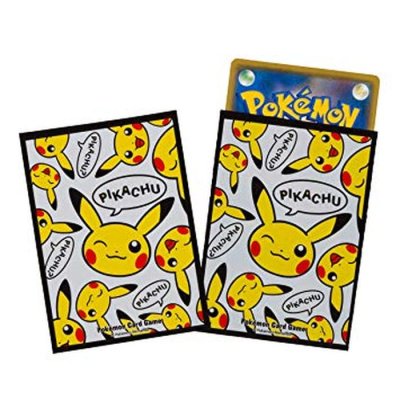 画像1: デッキシールド『PIKACHU PIKACHU』64枚入り【サプライ】{-}