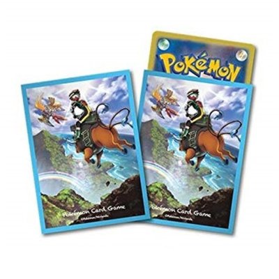 画像1: デッキシールド『ポケモンライド』64枚入り【サプライ】{-}