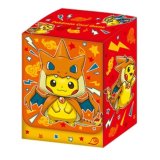 デッキケース『メガリザードンYのポンチョを着たピカチュウ(スペシャルBOX)』【サプライ】{-}
