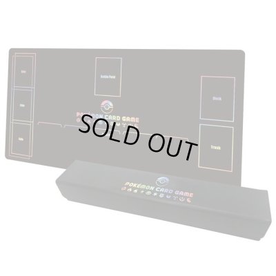 画像1: プレイマット+プレイマットケース『ホロ箔プレイマット+ホロ箔合皮製プレイマットケース(リミテッドコレクション マスターバトルセット)※』未開封【サプライ】{-}