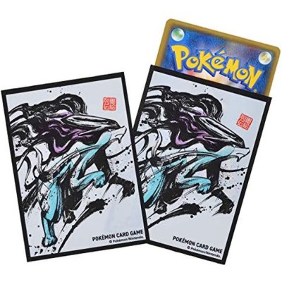 〔状態A-〕デッキシールド『墨絵列伝 スイクン』64枚入り【サプライ】{-}