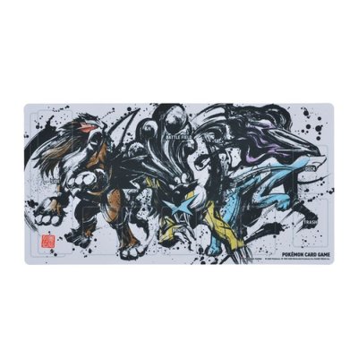 画像1: プレイマット『墨絵列伝 エンテイ&スイクン&ライコウ』【サプライ】{-}