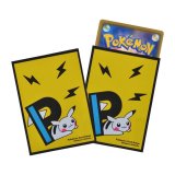 デッキシールド『PIKAPIKACHU YE』64枚入り【サプライ】{-}