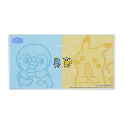 画像1: 〔状態B〕プレイマット『Pokemon のんびりライフ』【サプライ】{-}