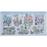 〔状態B〕プレイマット『Pokemon World Market』【サプライ】{-}