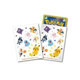 デッキシールド『Pokemonぴかぴかフレンズ 総柄』64枚入り【サプライ】{-}