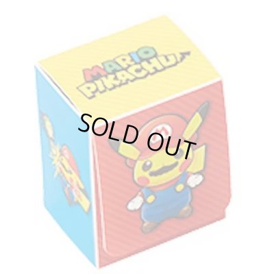 画像1: 〔状態A-〕デッキケース『マリオピカチュウ(スペシャルBOX)』【サプライ】{-}
