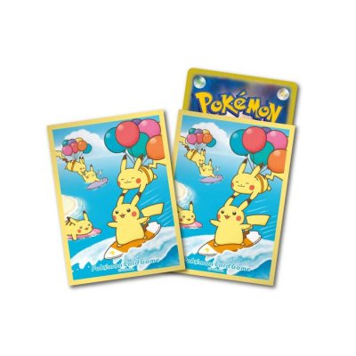 デッキシールド『なみのりピカチュウ＆そらをとぶピカチュウ』64枚入り【サプライ】{-}
