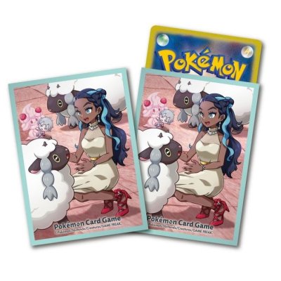 画像1: 〔状態A-〕デッキシールド『ルリナ POKEMON TRAINERS Off Shot!※』64枚入り【サプライ】{-}