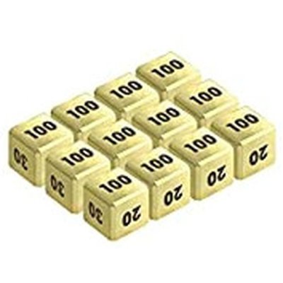 ダメカン『金属製ダメカンサイコロ(25th ANNIVERSARY GOLDEN BOX)』【サプライ】{-}