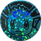 〔状態A-〕コイン『イーブイ(青:ドット)』【サプライ】{-}
