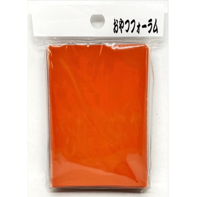 画像1: おやつフォーラムスリーブオレンジ 50枚 (68×92)【-】{-}