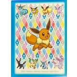 デッキシールド『EEVEE PRISMATIC(青枠/海外限定)※』65枚入り【サプライ】{-}