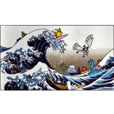 プレイマット『GREAT WAVE PIKACHU&FRIENDS(海外限定)※』【サプライ】{-}