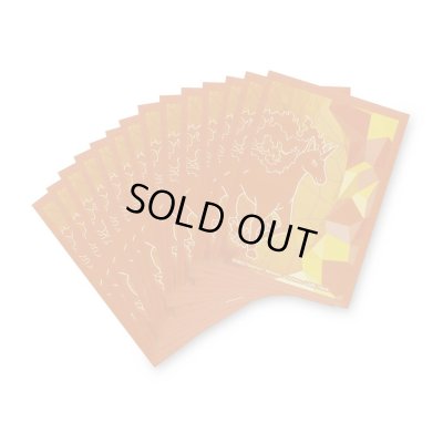 画像1: 〔状態A-〕デッキシールド『海外/RAPIDASH FLAMES※』65枚入り【サプライ】{-}