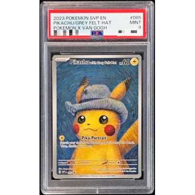画像1: 〔PSA9鑑定済〕Pikachu with Grey Felt Hat(ゴッホピカチュウ)【P】{085/SV-P}