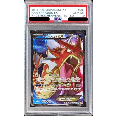 画像1: 〔※状態難/PSA10鑑定済〕ギャラドスEX【SR】{081/080}