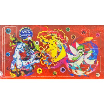 プレイマット『ピカチュウ＆サーナイト＆パオジアン(ASIA CS 2023-24)※』【サプライ】{-}