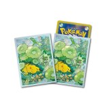 デッキシールド『青枠/ピカチュウ&ニャオハ』64枚入り【サプライ】{-}