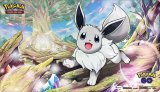 プレイマット『海外/かがやくイーブイ(PoKeMoNロゴ)※』【サプライ】{-}