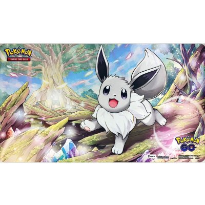 画像1: プレイマット『海外/かがやくイーブイ(PoKeMoNロゴ)※』【サプライ】{-}