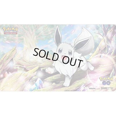 画像1: 〔状態A-〕プレイマット『海外/かがやくイーブイ(PoKeMoNロゴ)※』【サプライ】{-}