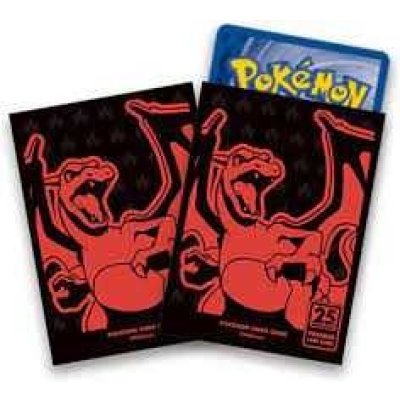 〔状態A-〕デッキシールド『海外/リザードン(25th)※』64枚入り【サプライ】{-}