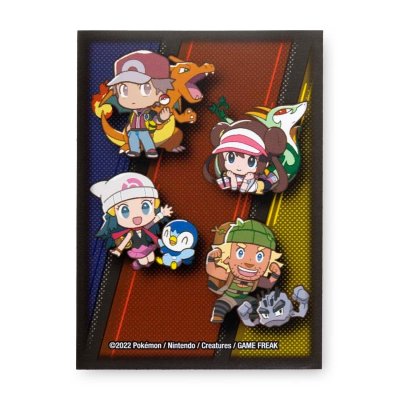 画像1: デッキシールド『海外/POKEMON TRAINERS※』65枚入り【サプライ】{-}
