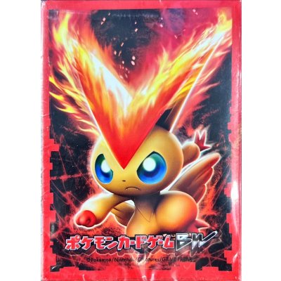 〔状態A-〕デッキシールド『ビクティニ』32枚入り【サプライ】{-}