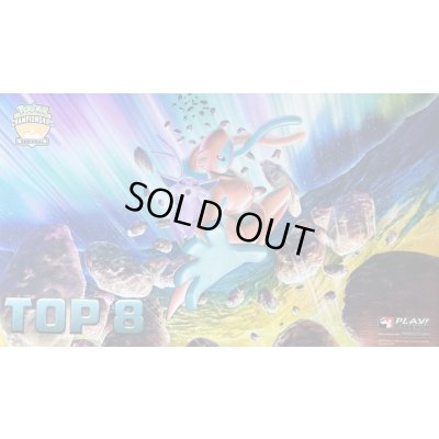 画像1: プレイマット『海外/デオキシス(TOP8/NATIONALロゴ)※』【サプライ】{-}