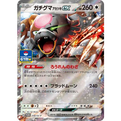 画像1: ガチグマアカツキex【P】{258/SV-P}