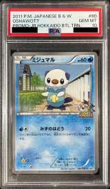 〔PSA10鑑定済〕ミジュマル【P】{080/BW-P} 