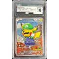 〔※状態難/CGC10鑑定済〕ルイージピカチュウ【P】{296/XY-P}