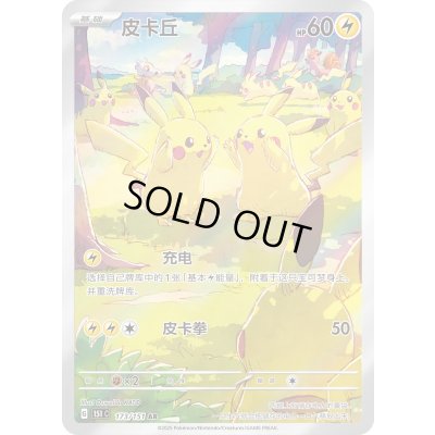 画像1: 〔状態A-〕ピカチュウ(中国語版)【AR】{173/151}