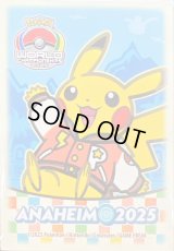 デッキシールド『WCS2025アナハイム(選手限定/ピカチュウ)※』65枚入り【サプライ】{-}