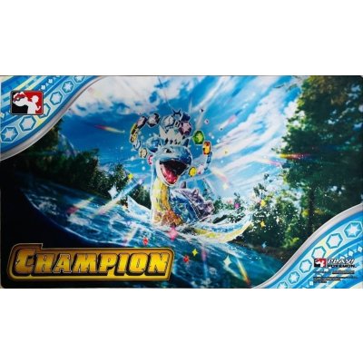 画像1: プレイマット『海外/テラスタルラプラス(CHAMPION/Playロゴ)※』【サプライ】{-}