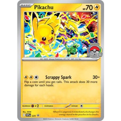 ピカチュウ(WCS2025/英語版)【P】{225}
