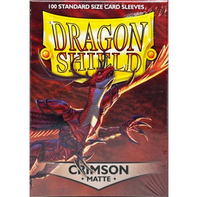画像2: ドラゴンシールドマット(クリムゾン) 100枚 (66×91)【サプライ】{-}